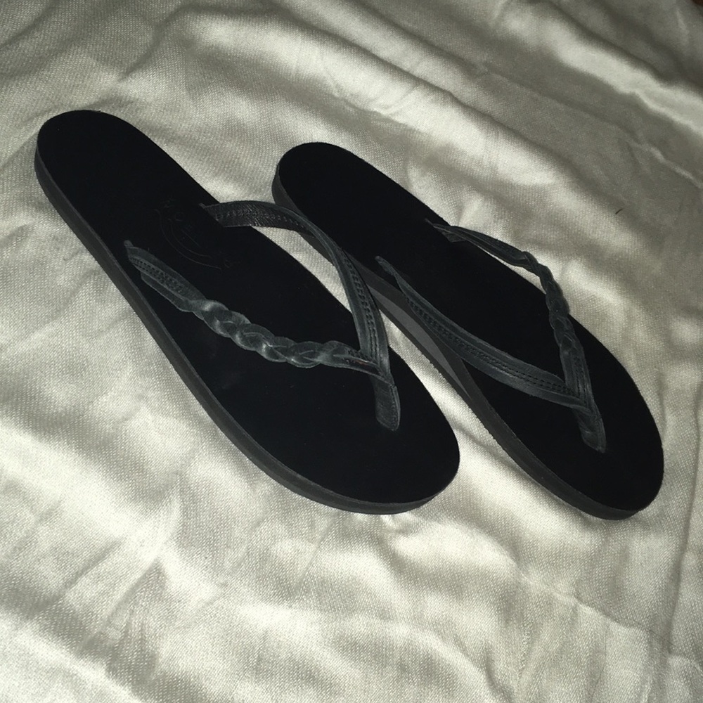 Rainbow Flirty Braid sandal